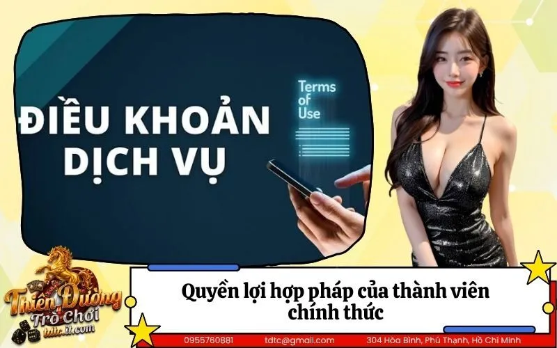 Quyền lợi hợp pháp của thành viên chính thức