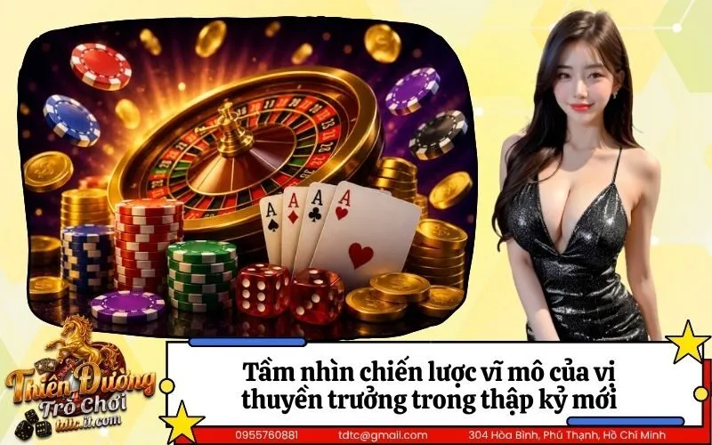 Tầm nhìn chiến lược vĩ mô của vị thuyền trưởng trong thập kỷ mới
